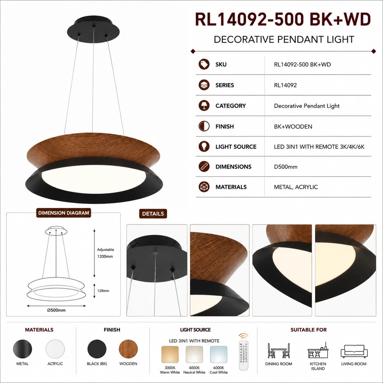 RL14092-500 BK+WD 4