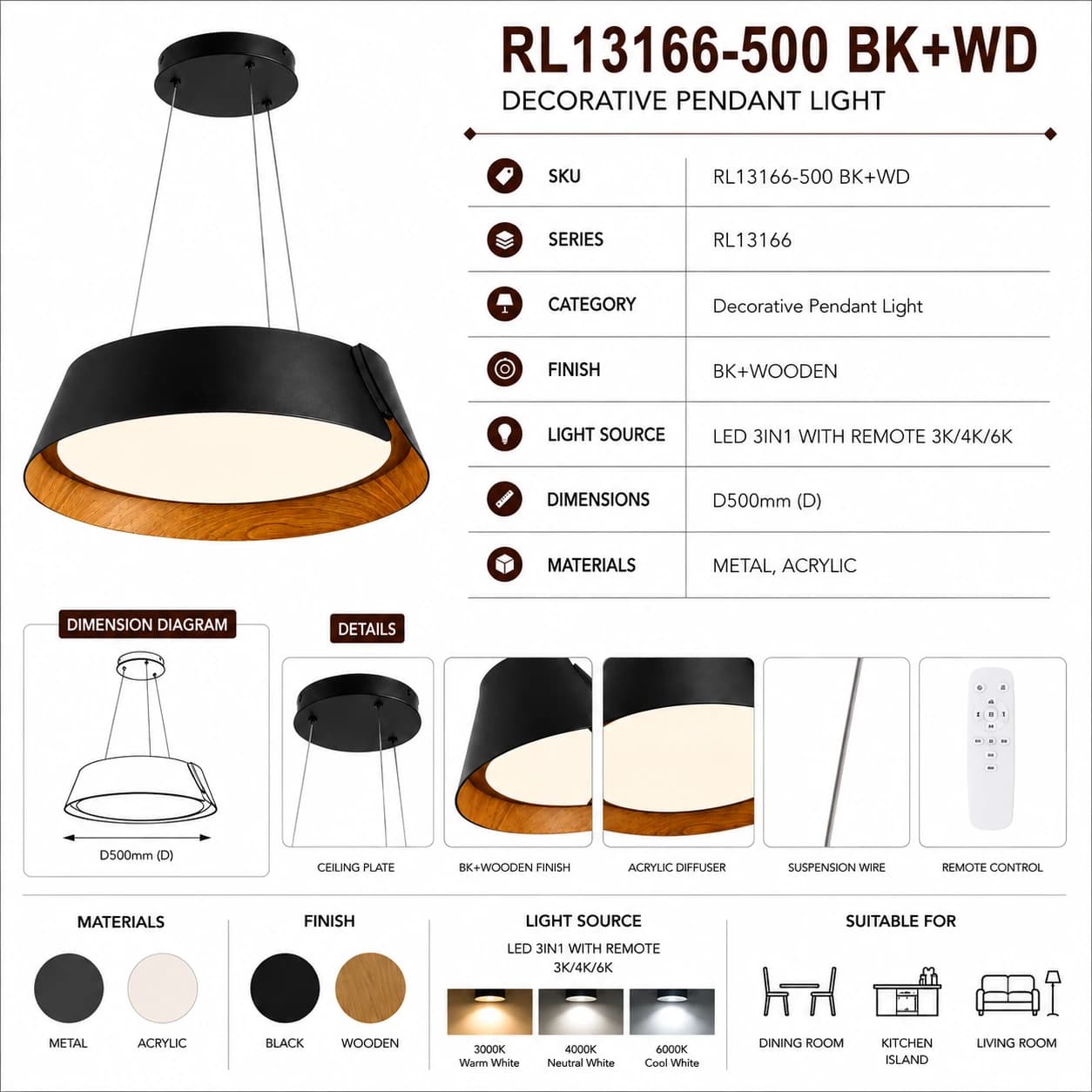 RL13166-500 BK+WD 4