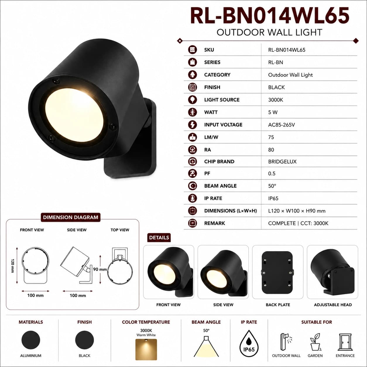 RL-BN014WL65 5